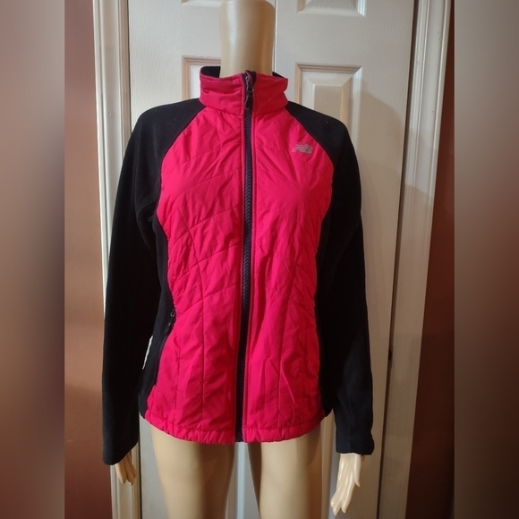 New Balance women's fleece and puffer zip up jacket size small - Picture 1 of 7